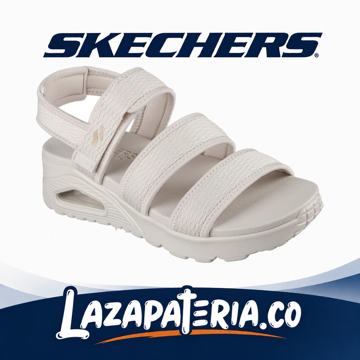 SKECHERS MUJER UNO BLANCO C12P0017OFWT