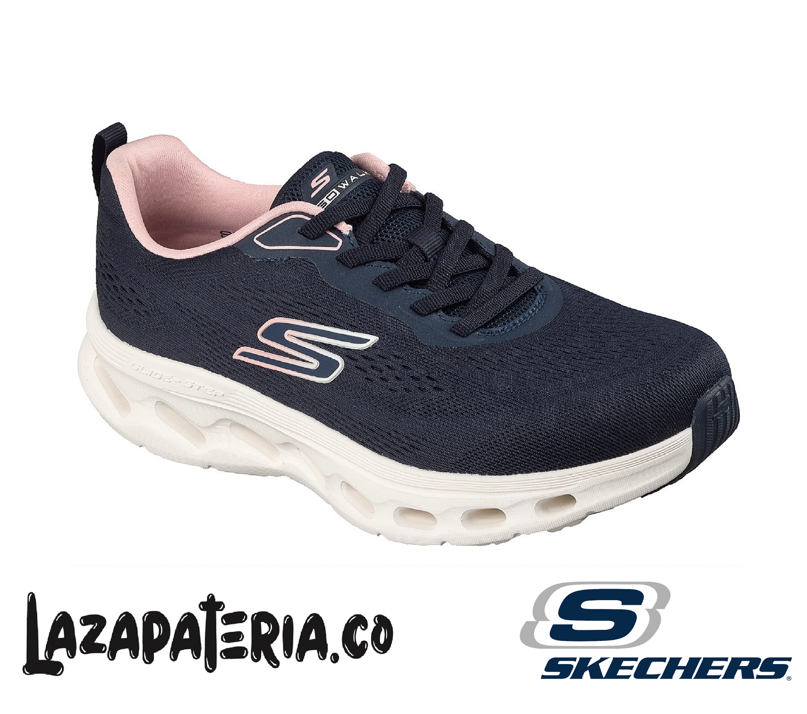 SKECHERS MUJER GO WALK AZUL NAVY C12P5145NVPK