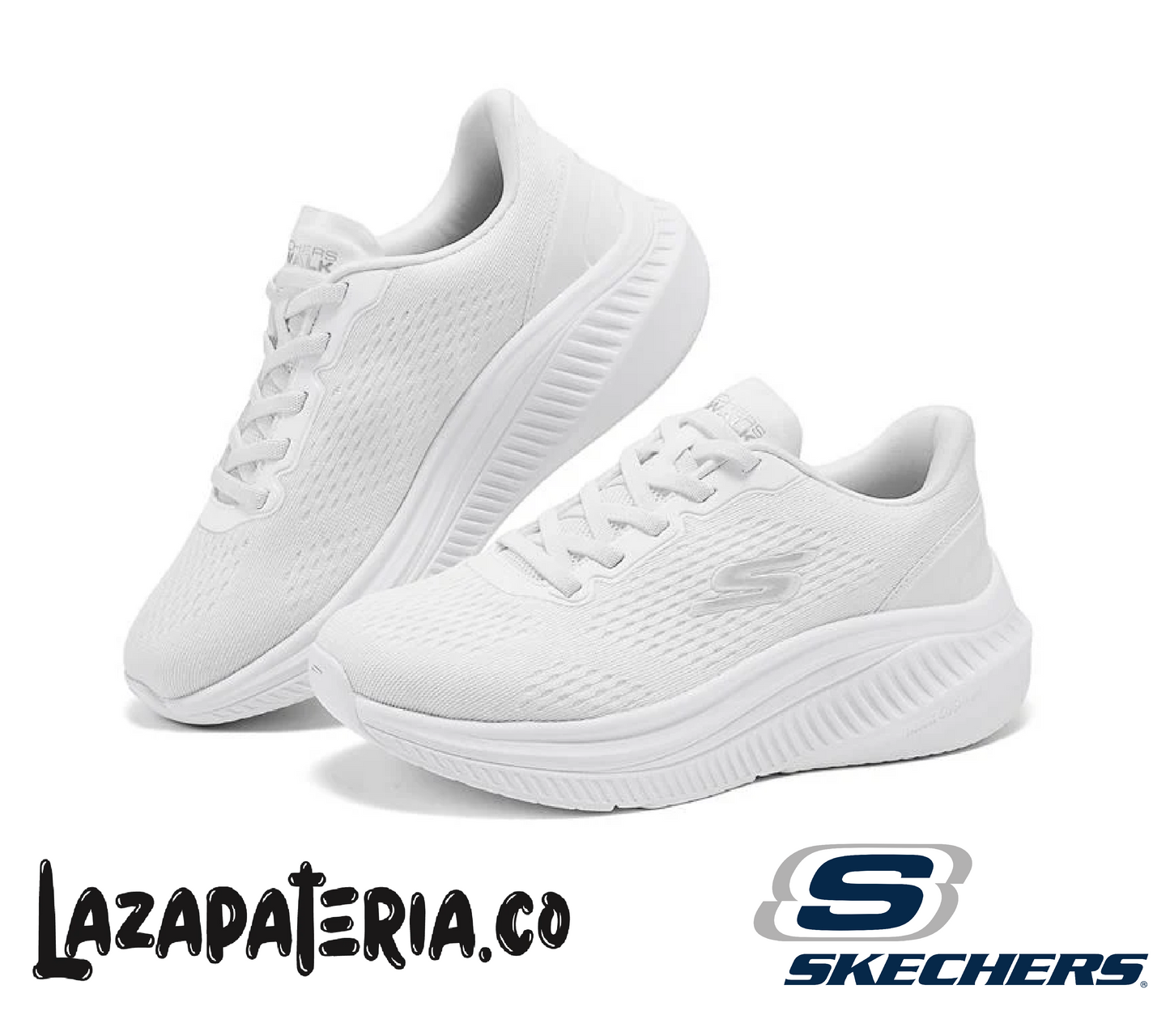 SKECHERS MUJER C12P5581WHT
