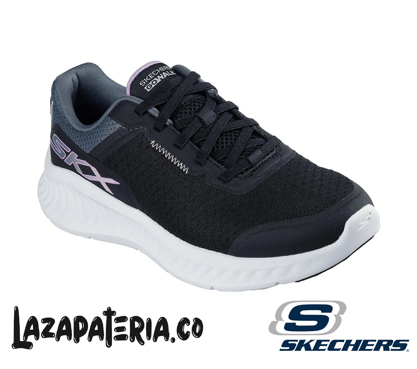 SKECHERS MUJER C12P5640BKLV