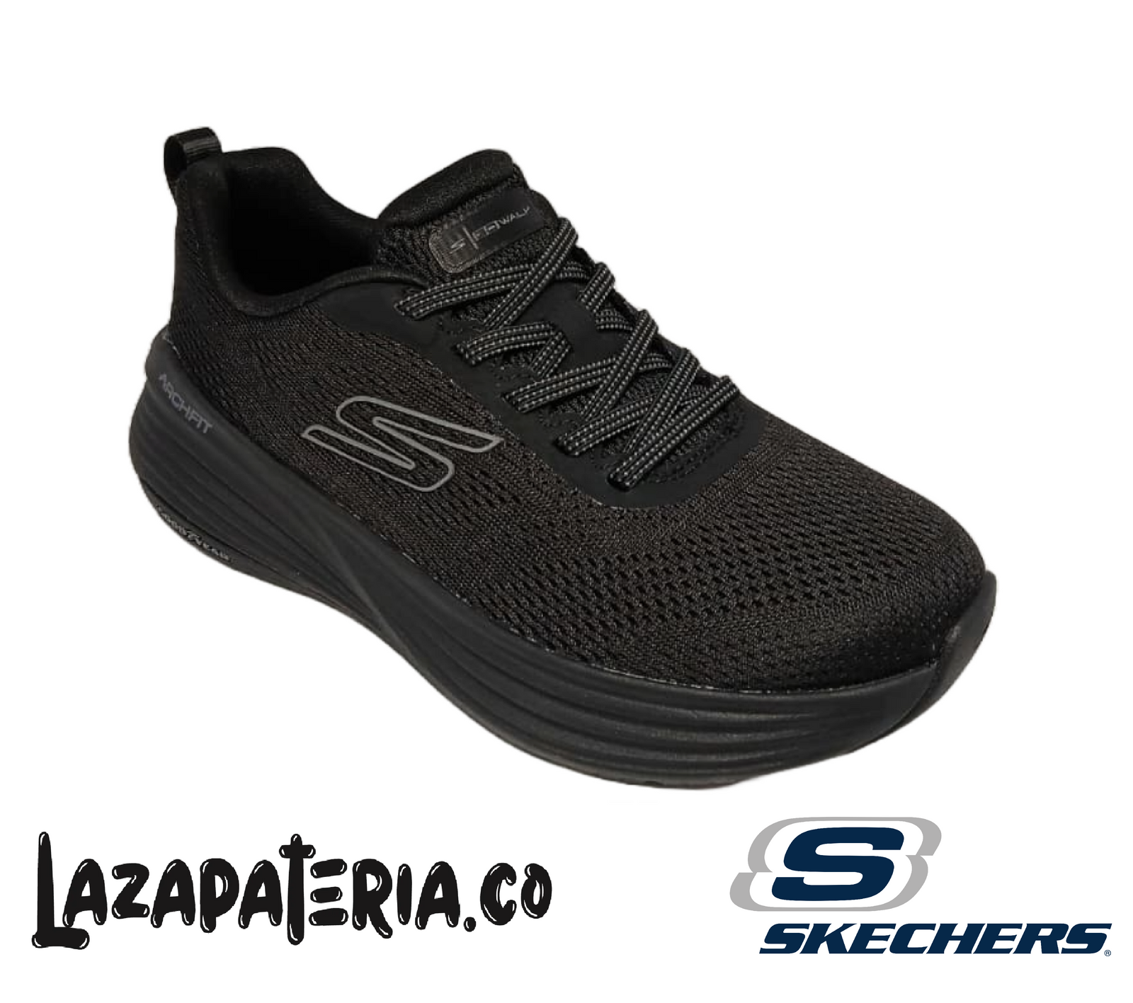 SKECHERS MUJER GO WALK NEGRO C12P5962BBK