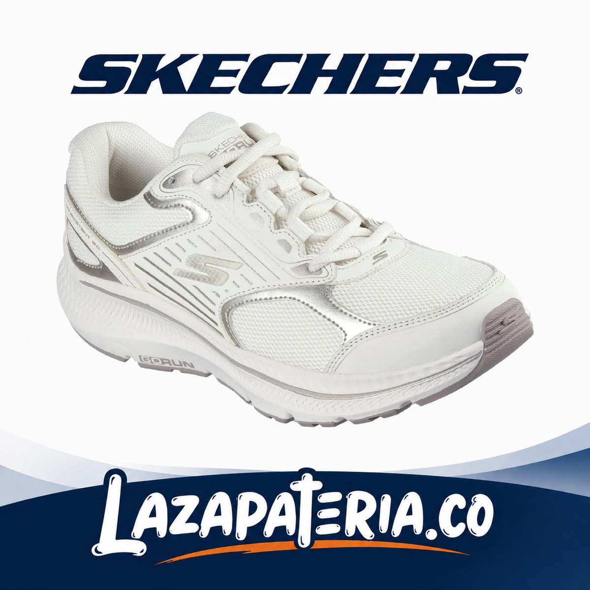 SKECHERS MUJER GORUN BEIGE C12P8606NAT