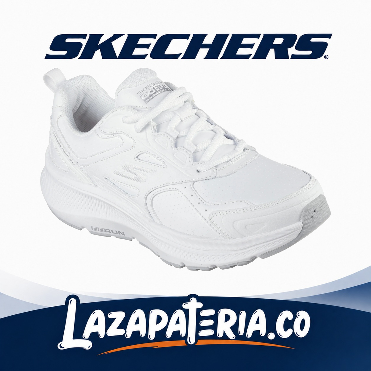 SKECHERS MUJER GORUN BLANCO C12P8613WHT