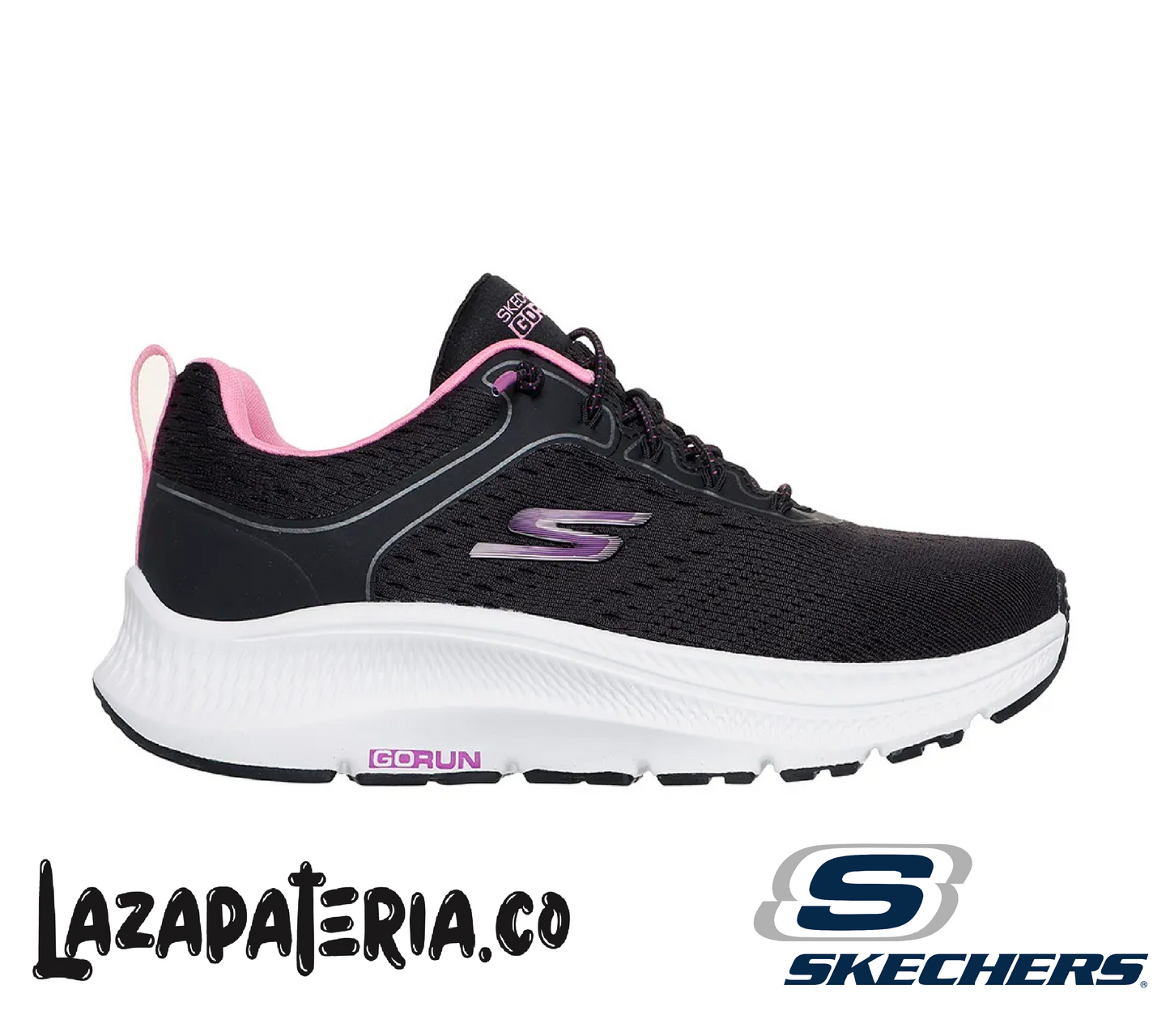 SKECHERS MUJER C12P8638BKPK