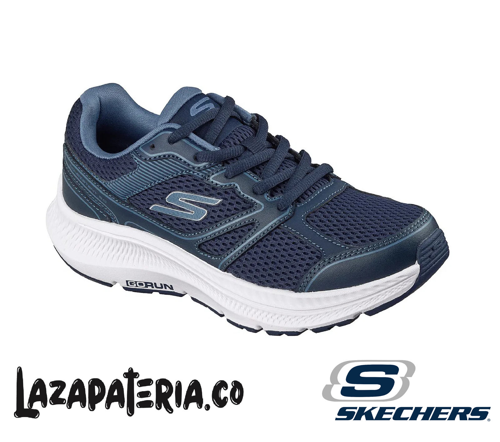 SKECHERS MUJER GORUN CONSISTENT AZUL NAVY C12P8651NVY