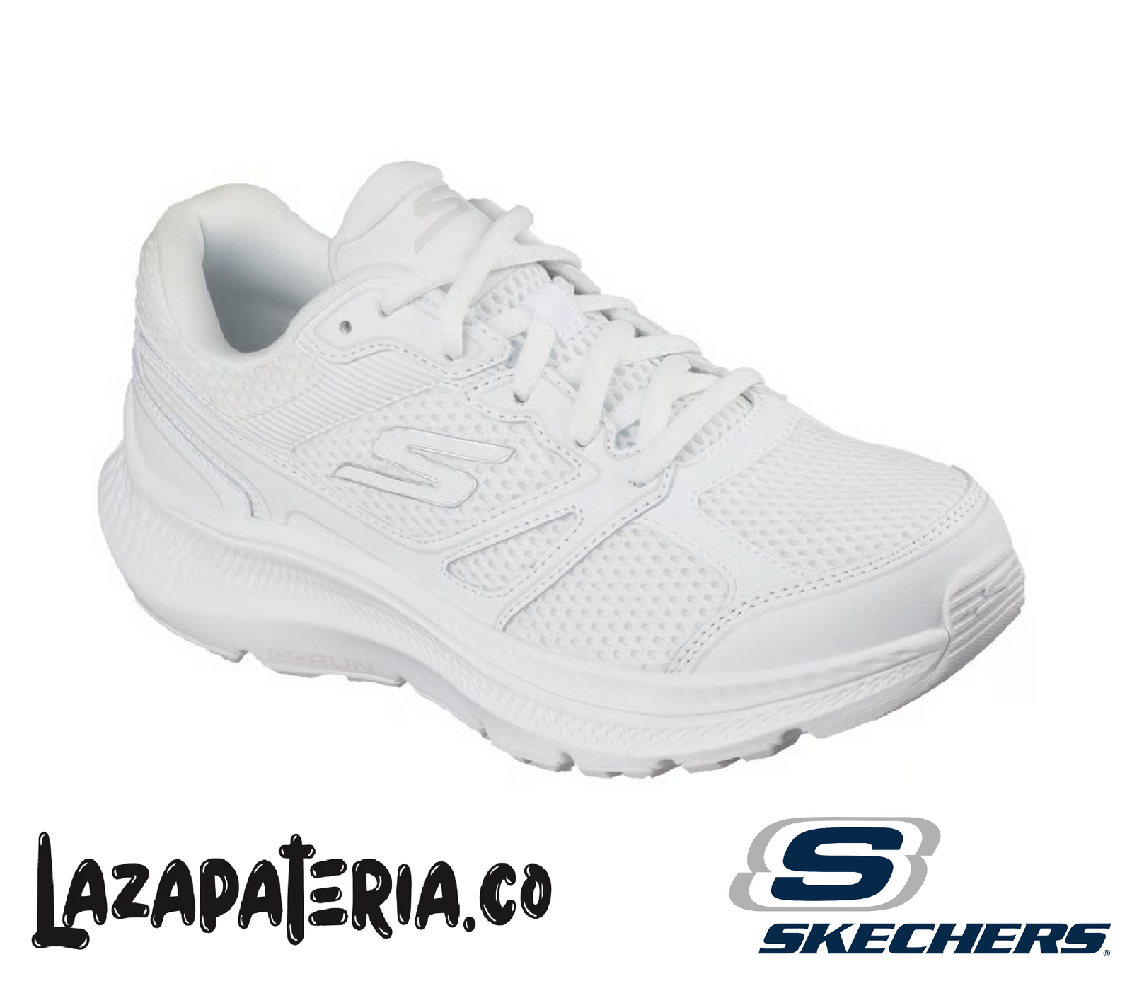 SKECHERS MUJER GORUN CONSISTENT BLANCO C12P8651WHT