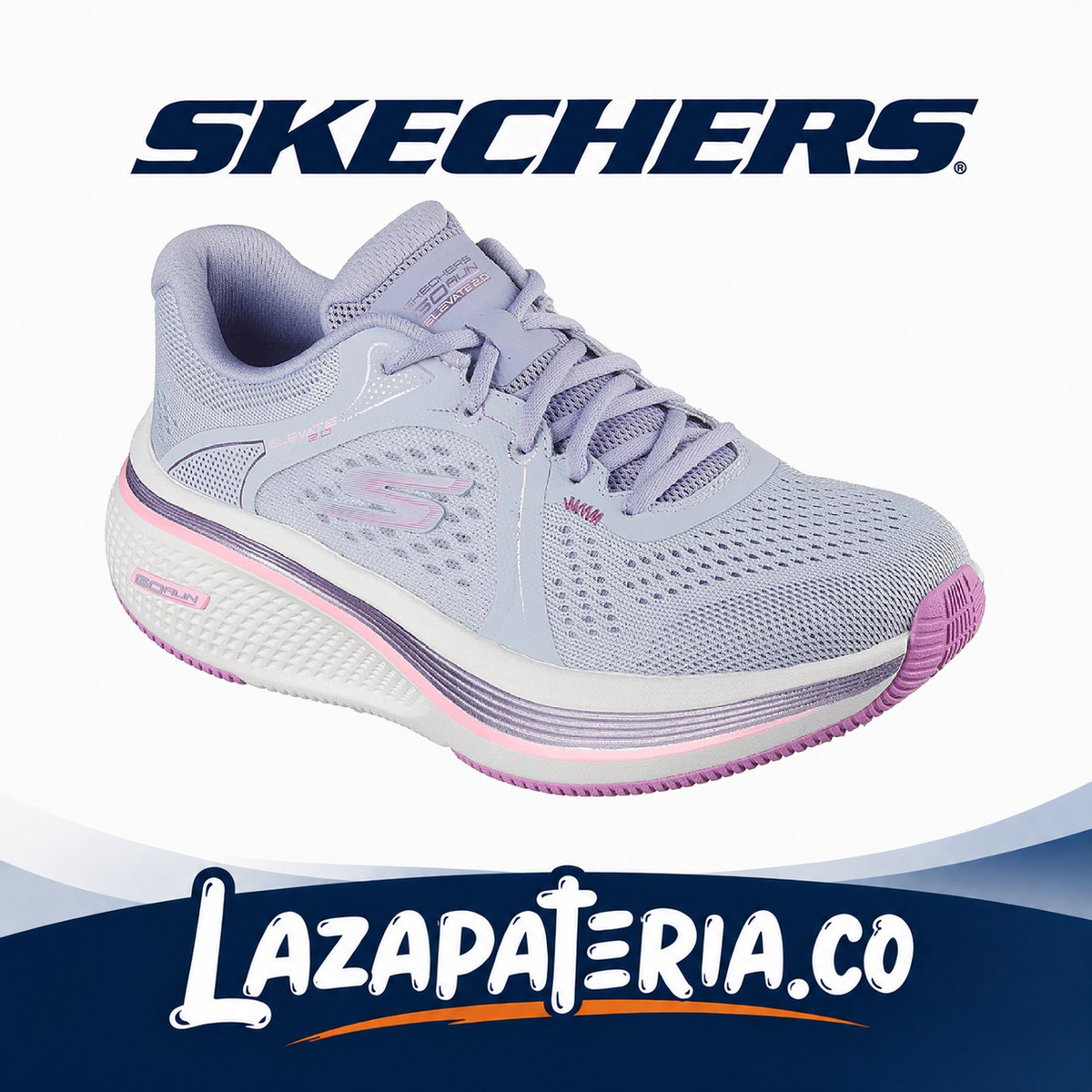 SKECHERS MUJER GORUN LILA C12P9005LVPK