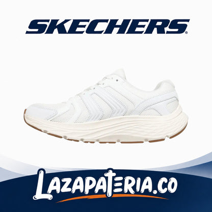 Tenis Skechers GO RUN Consistent 3 Mujer Blanco Core Track C12P9053WHT