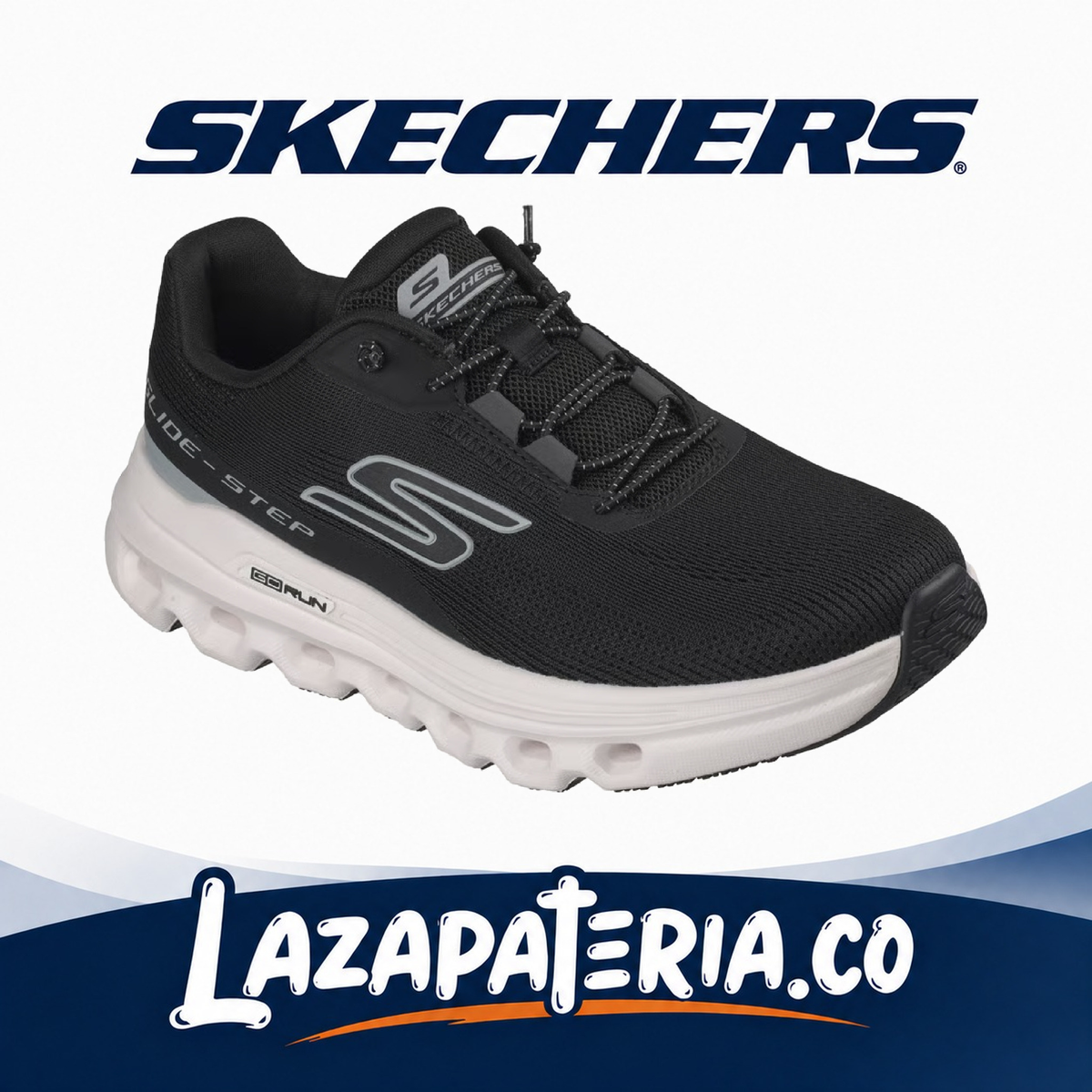SKECHERS MUJER GORUN NEGRO C12P9802BKW