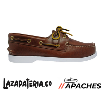 APACHES HOMBRE CP134 AMARETO SUELA BLANCA