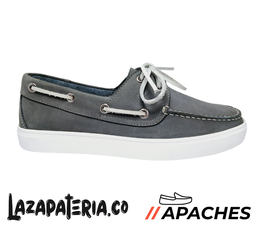 APACHES HOMBRE CP135 PLAYERO NUBUCK GRIS