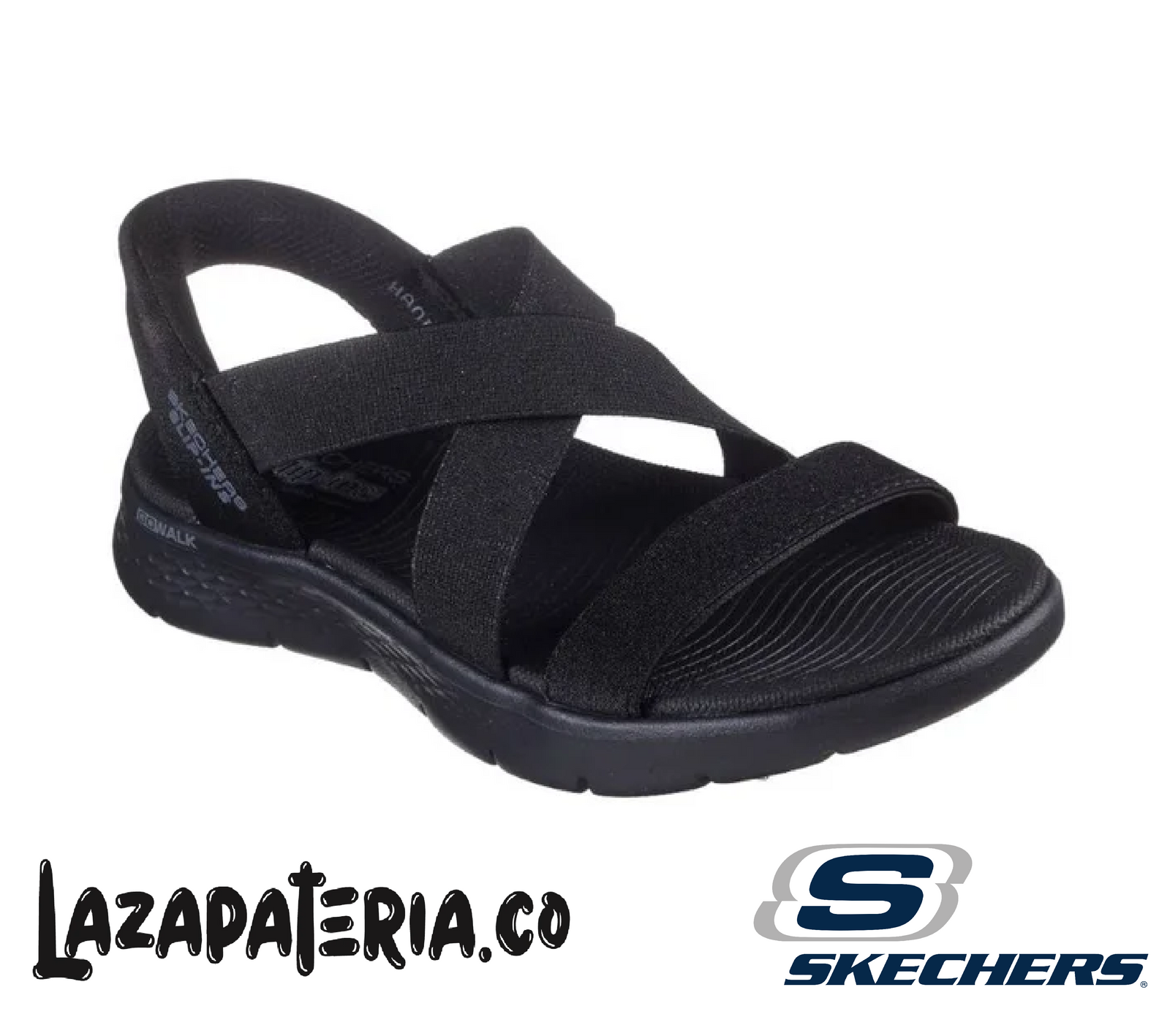 SKECHERS MUJER SLIP-INS NEGRO C14P1489BBK