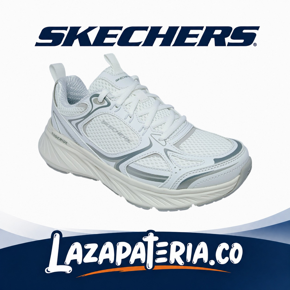 SKECHERS MUJER EDGERIDE BLANCO C15P0475WSL