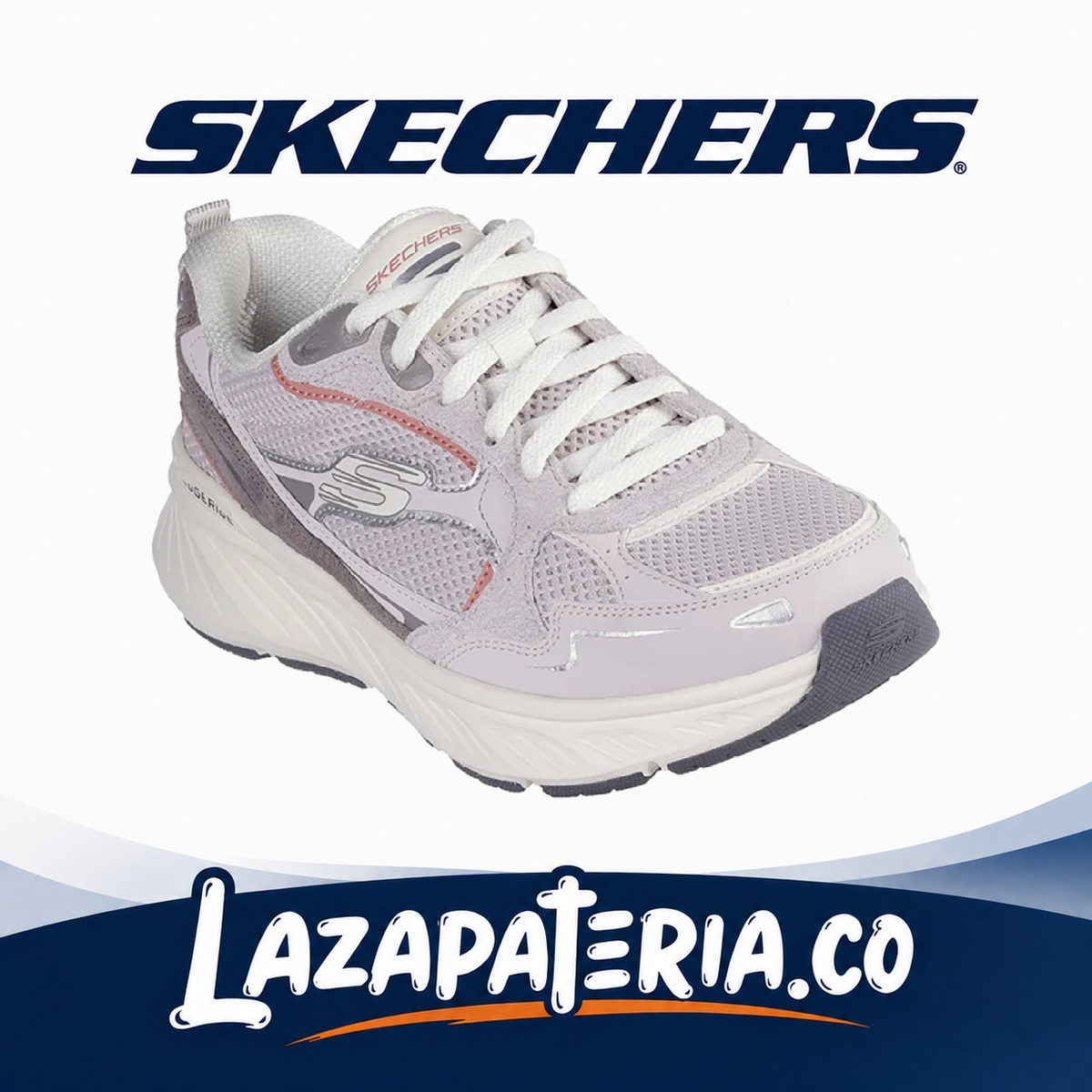 SKECHERS MUJER EDGERIDE MULTICOLOR C15P0493LGMT