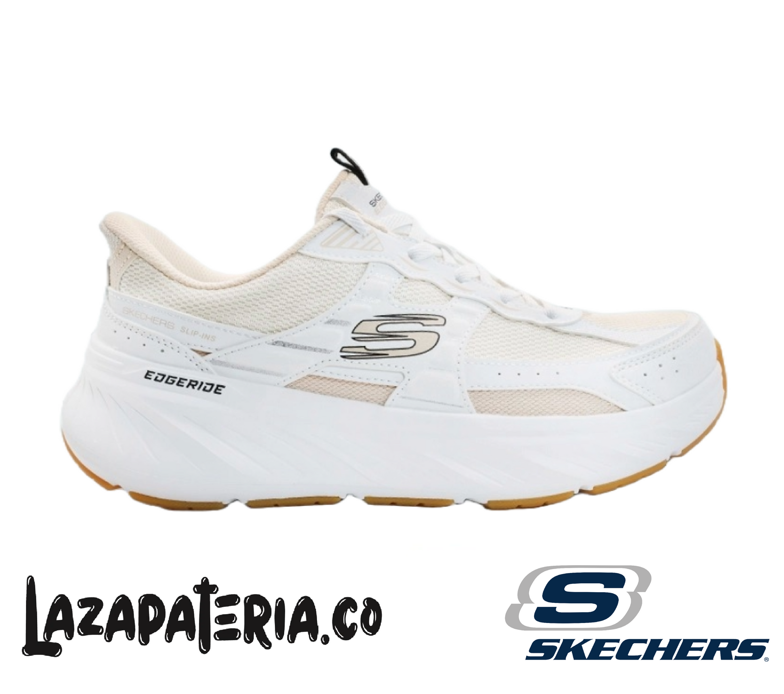 SKECHERS MUJER EDGERIDE BLANCO C15P0497WNT