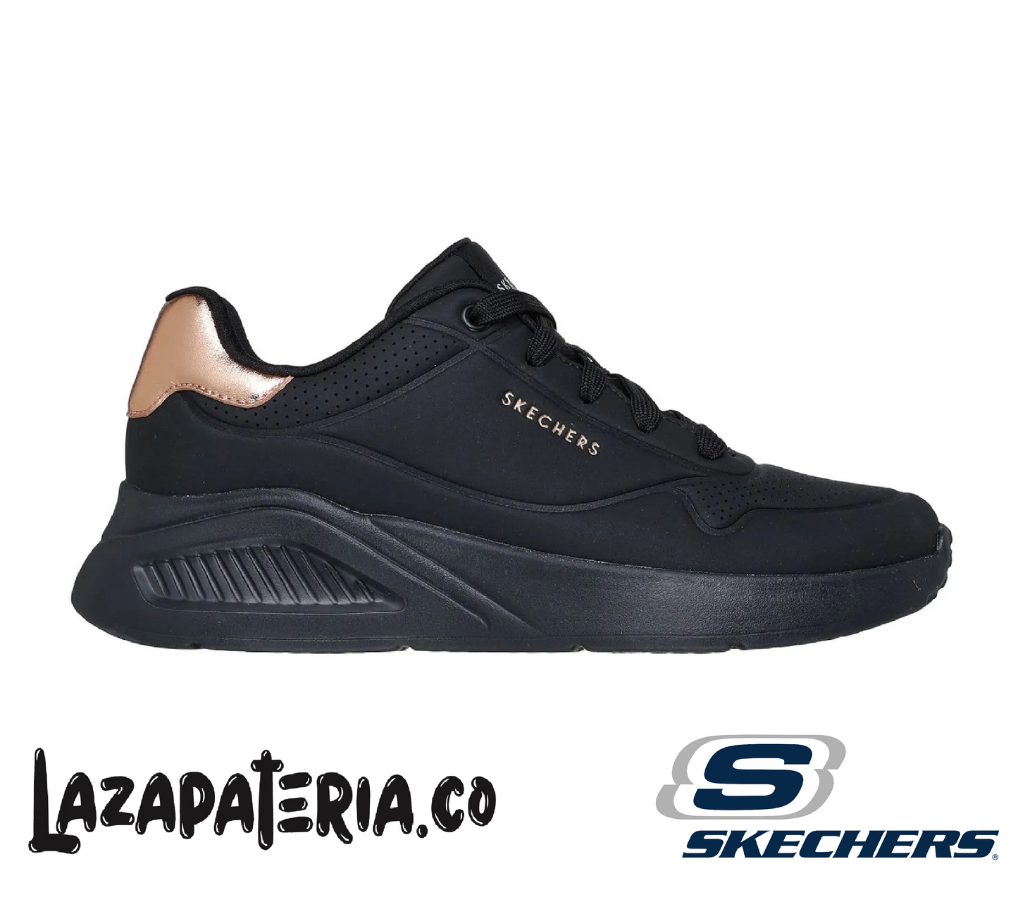 SKECHERS MUJER C17P7291BBK