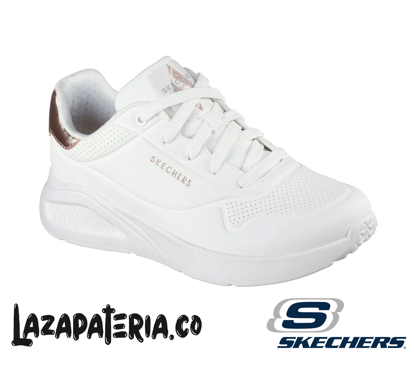 SKECHERS MUJER C17P7291WHT