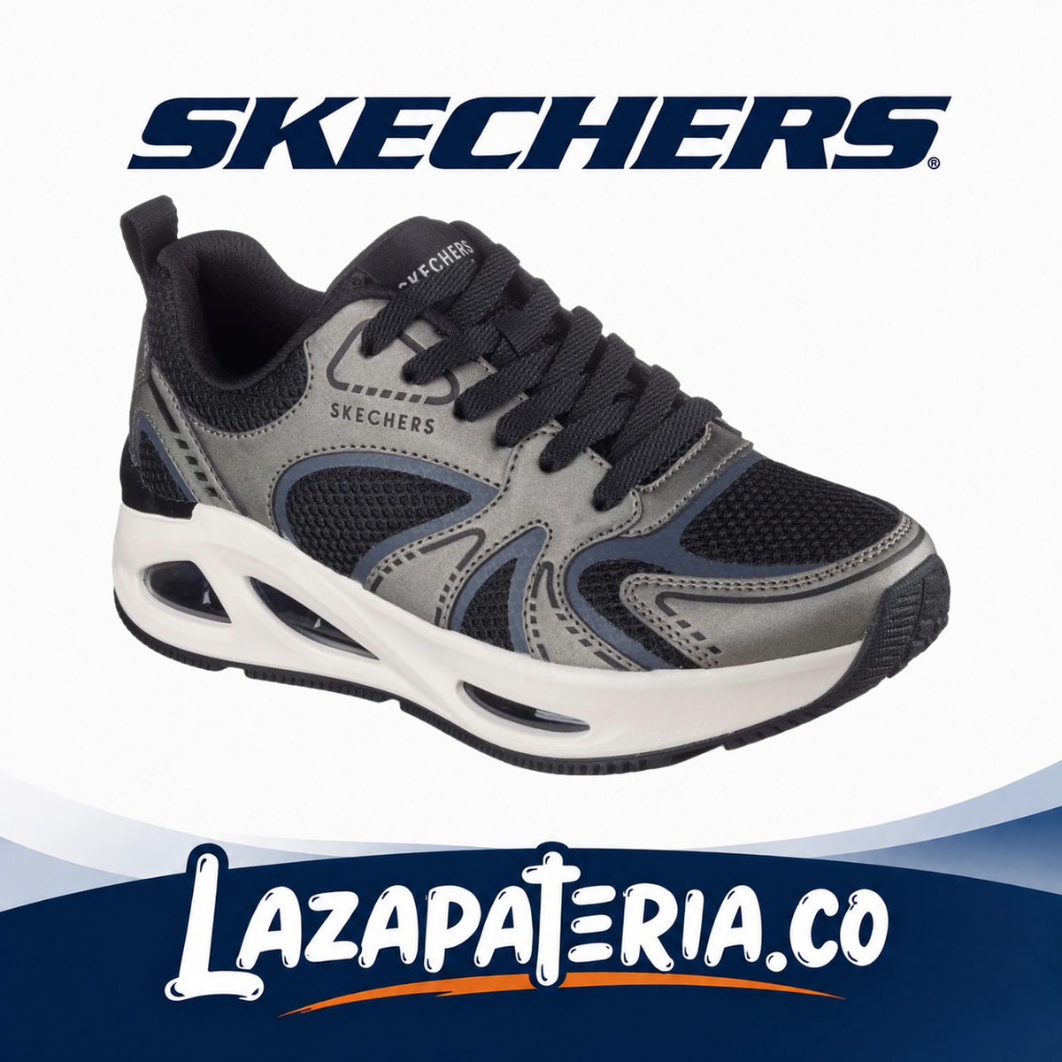 SKECHERS MUJER UNO DORADO C17P7474GUBK