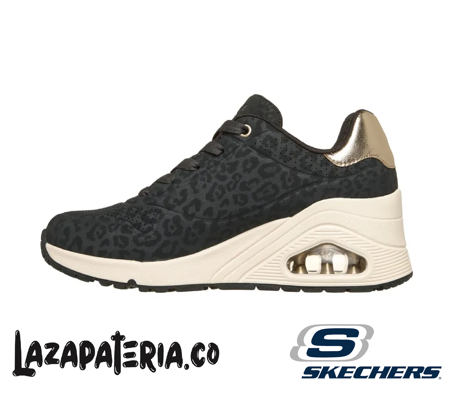 SKECHERS MUJER C17P7521BLK