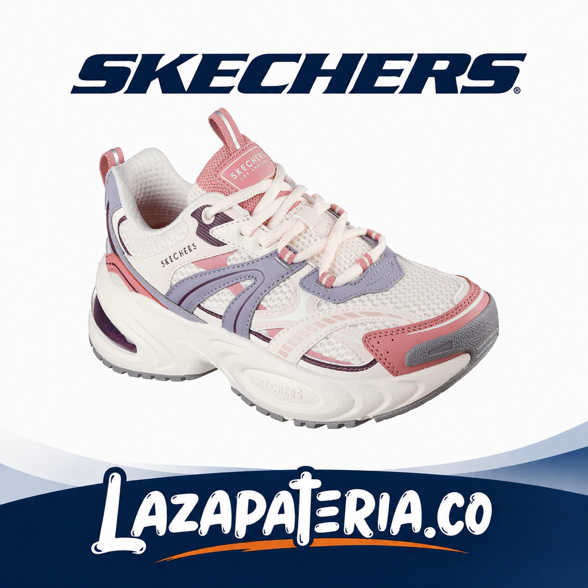 SKECHERS MUJER UNO MULTICOLOR C17P7606PKMT