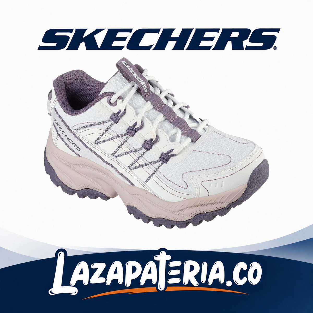 SKECHERS MUJER VIGOR BLANCO C18P0239WPR