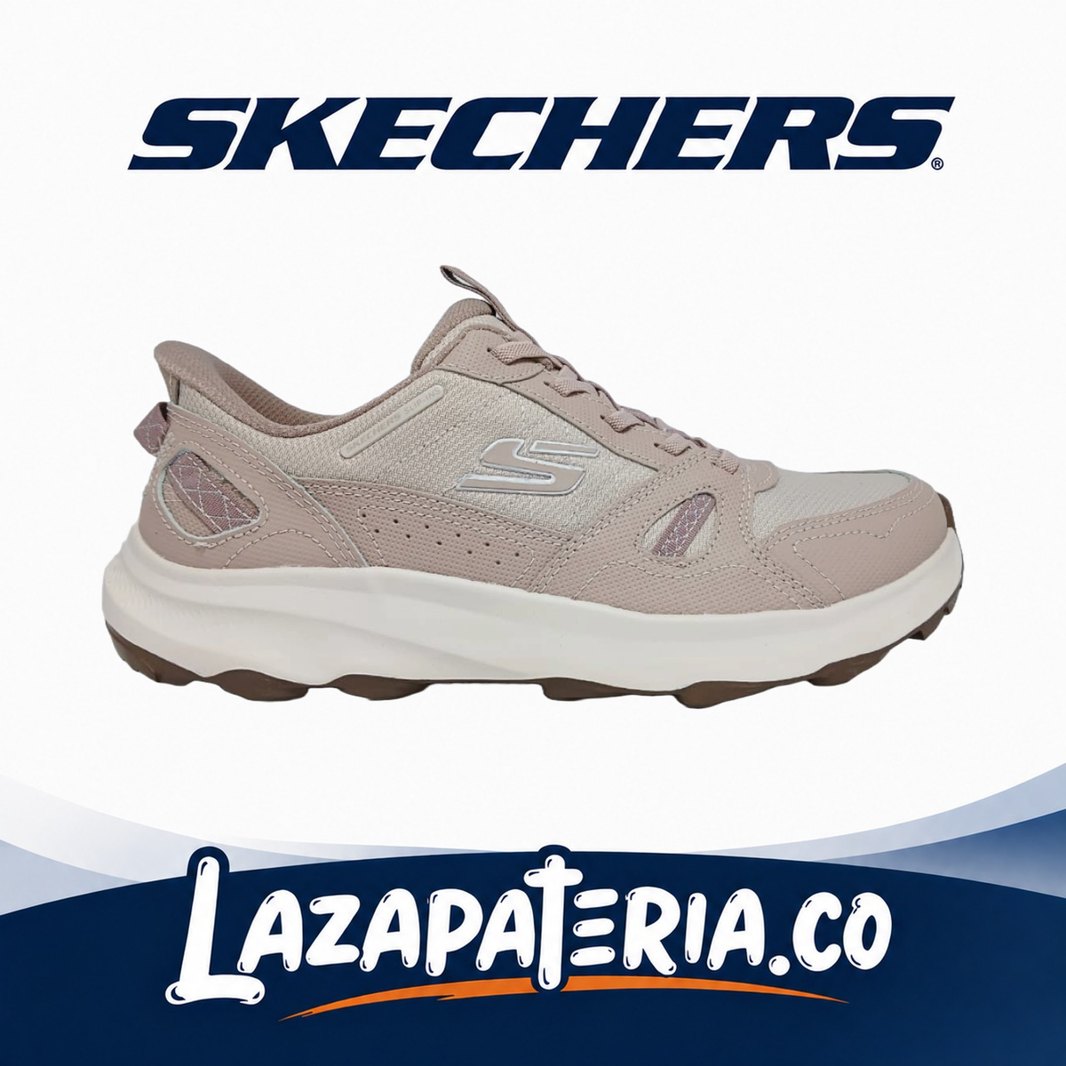 SKECHERS MUJER RIDGE OAK BEIGE C18P0248TPE
