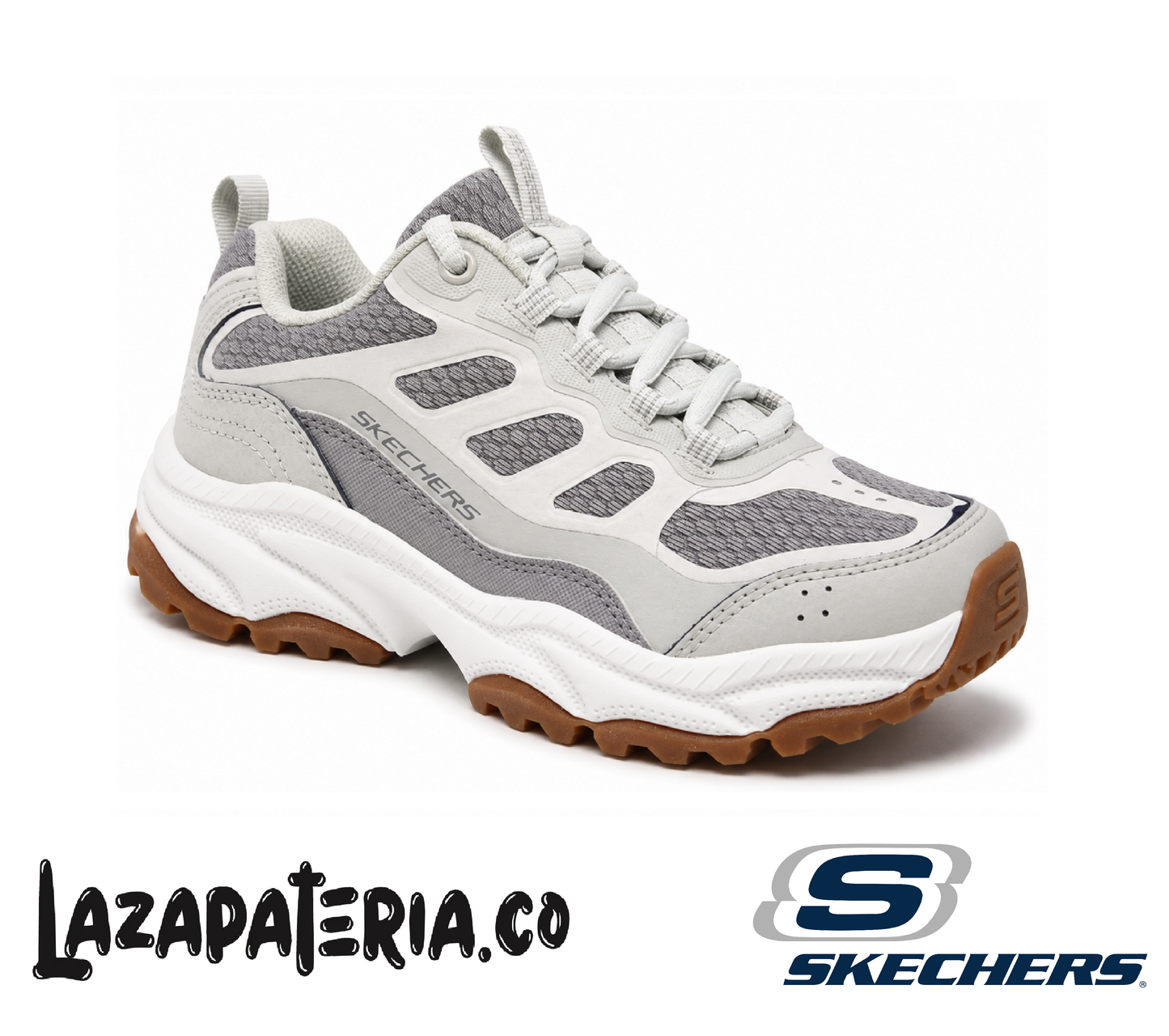 SKECHERS MUJER C18P0361GRY