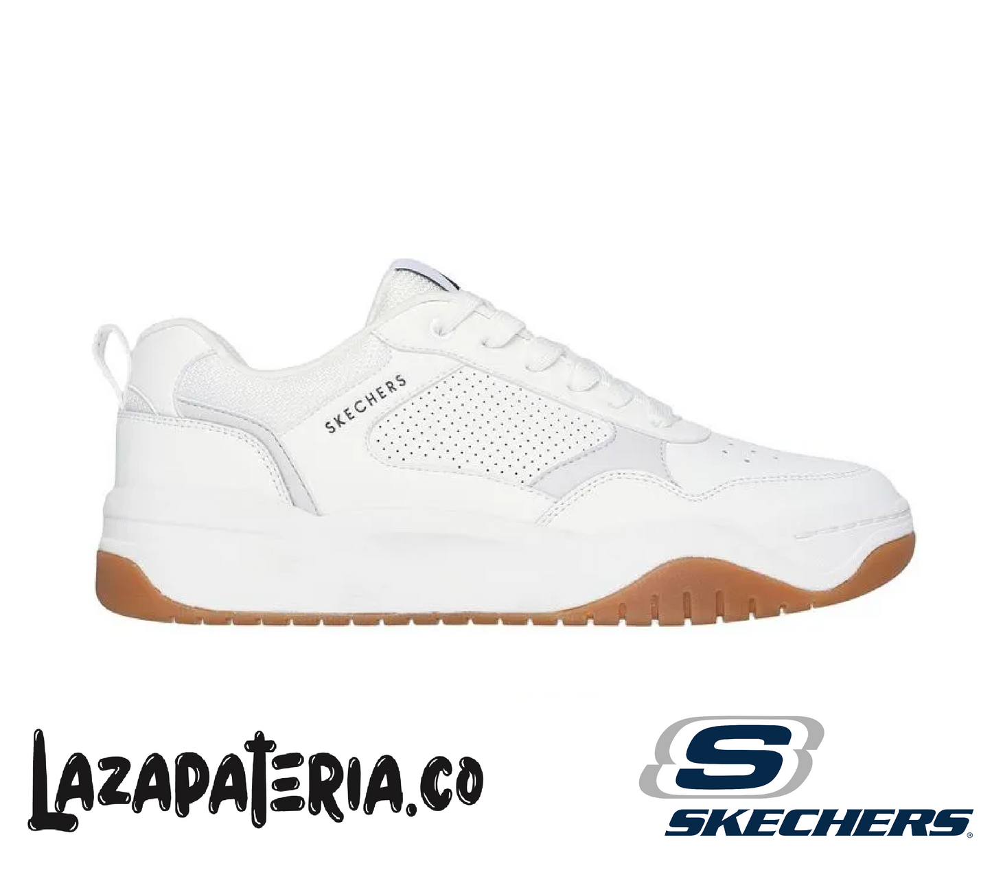 SKECHERS HOMBRE C18P3320WHT