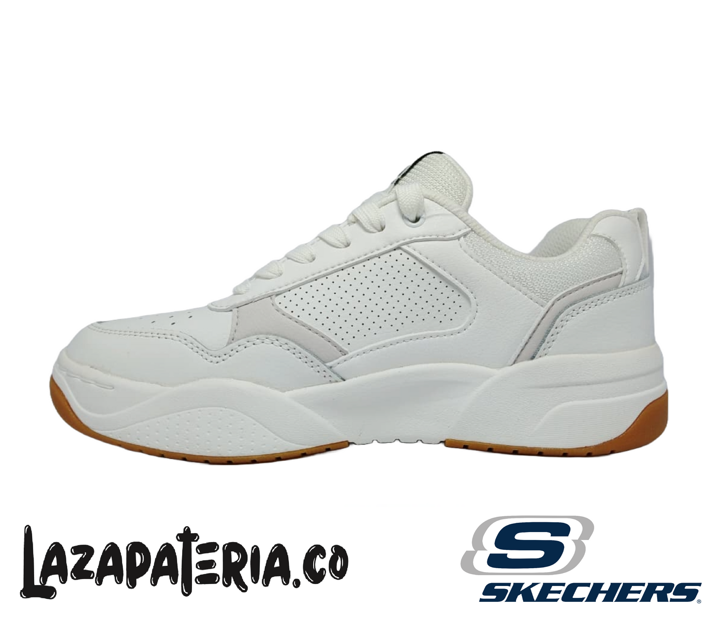 SKECHERS HOMBRE C18P3330WHT