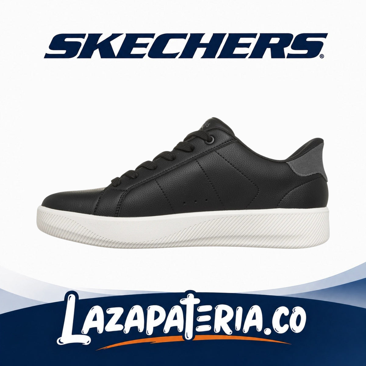 SKECHERS HOMBRE C18P3403BLK