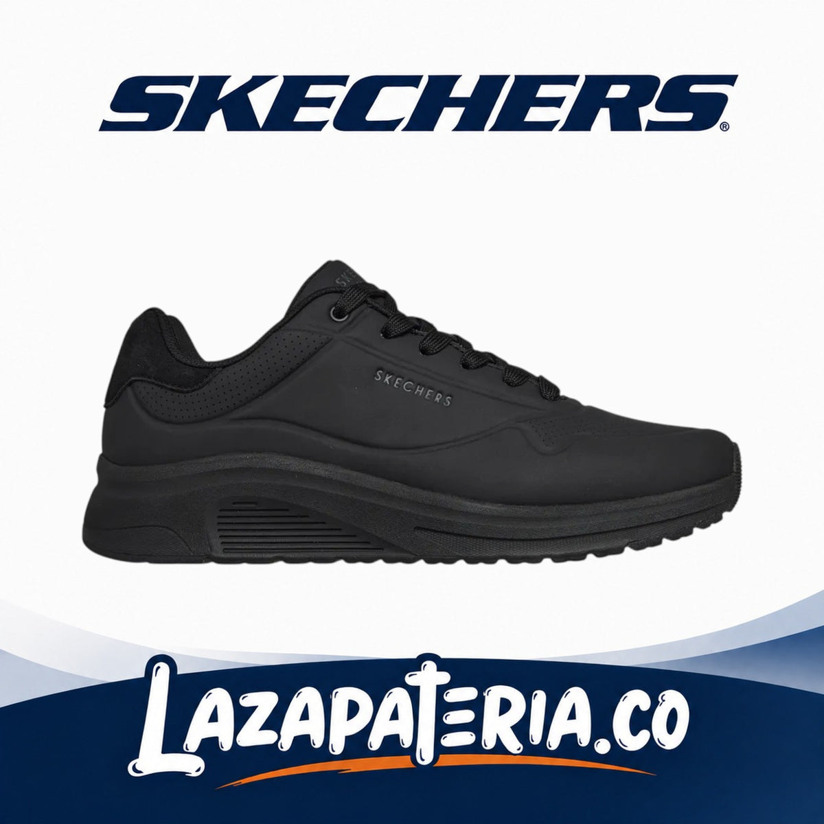 Tenis Skechers UNO Lite 2 Hombre Negro C18P3530BBK