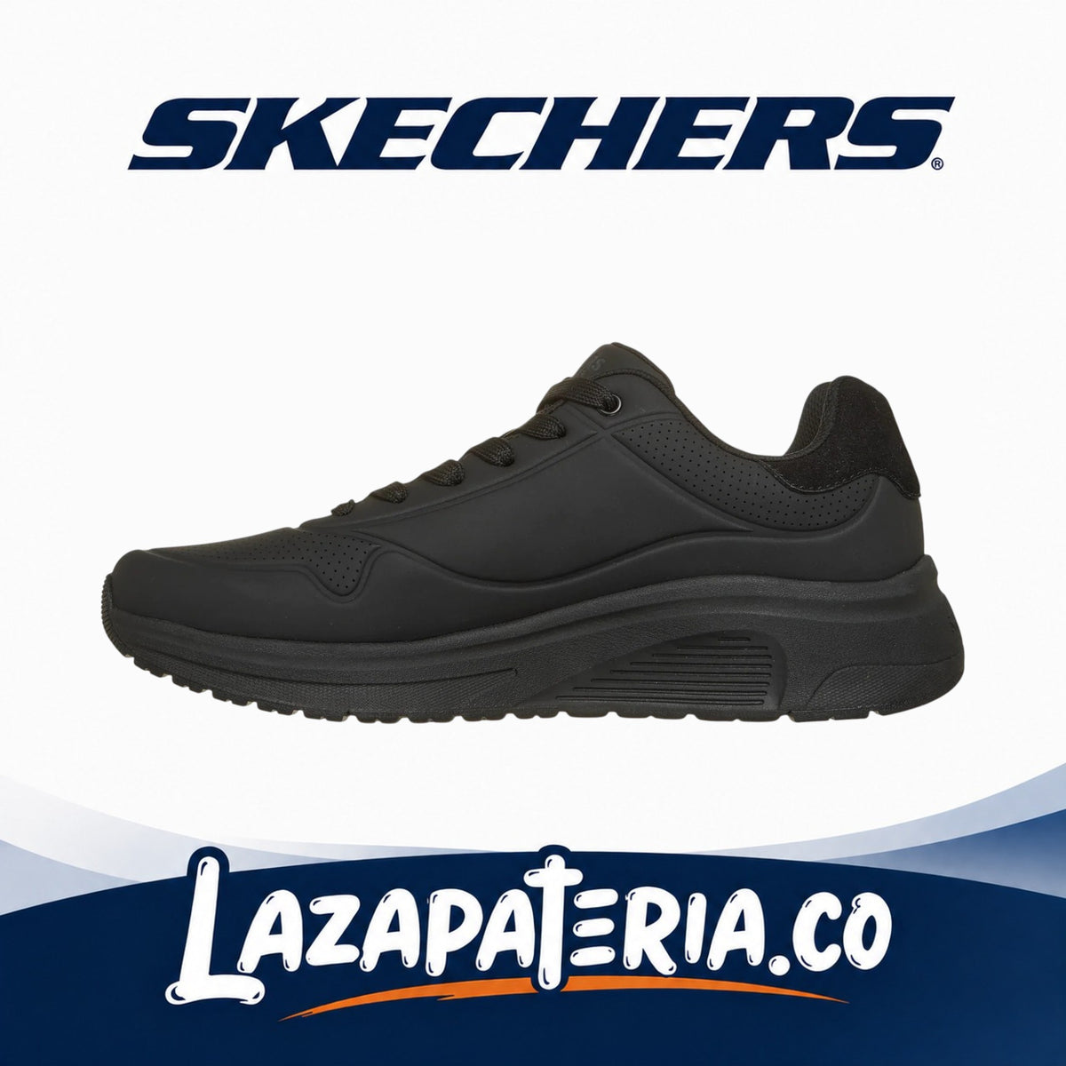 Tenis Skechers UNO Lite 2 Hombre Negro C18P3530BBK