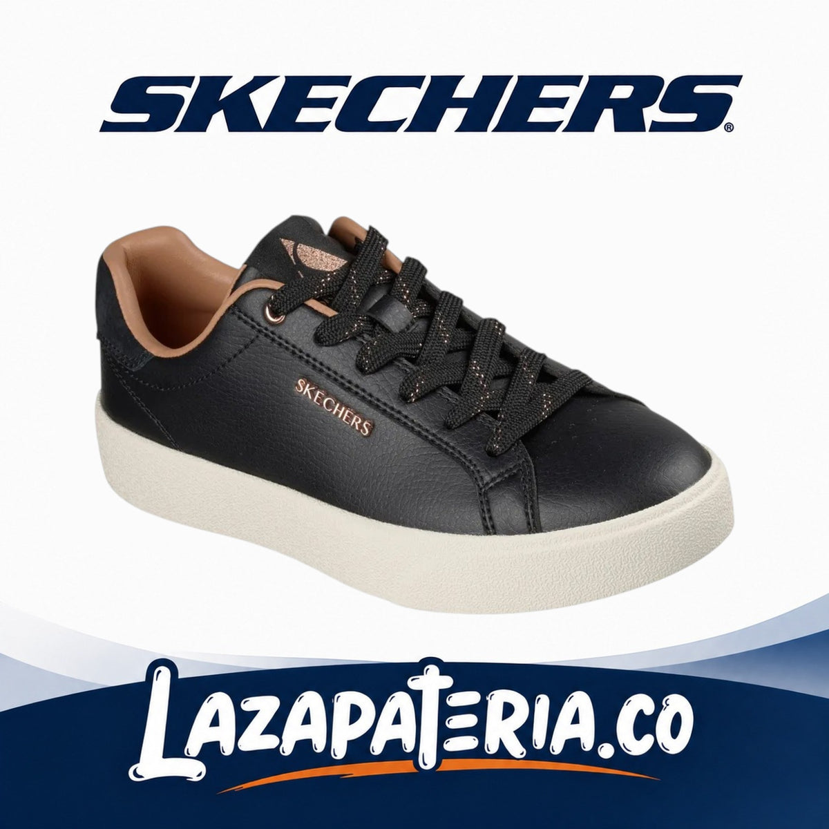 SKECHERS DAMA C18P5535BLK