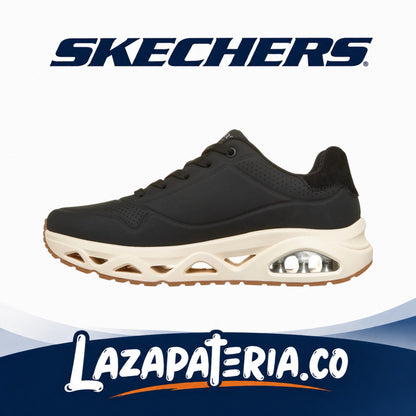 Tenis Skechers Street Gamuza Mujer Negro C19P0120BLK