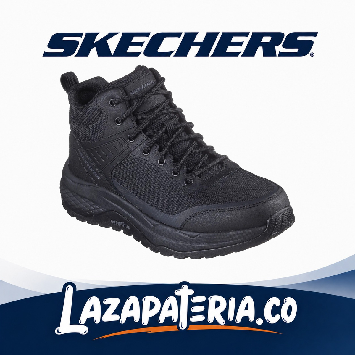 SKECHERS HOMBRE STREET TREADER NEGRO C20P0278BLK
