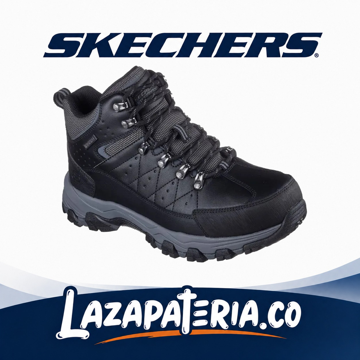 SKECHERS HOMBRE SELMEN NEGRO C20P5241BLK