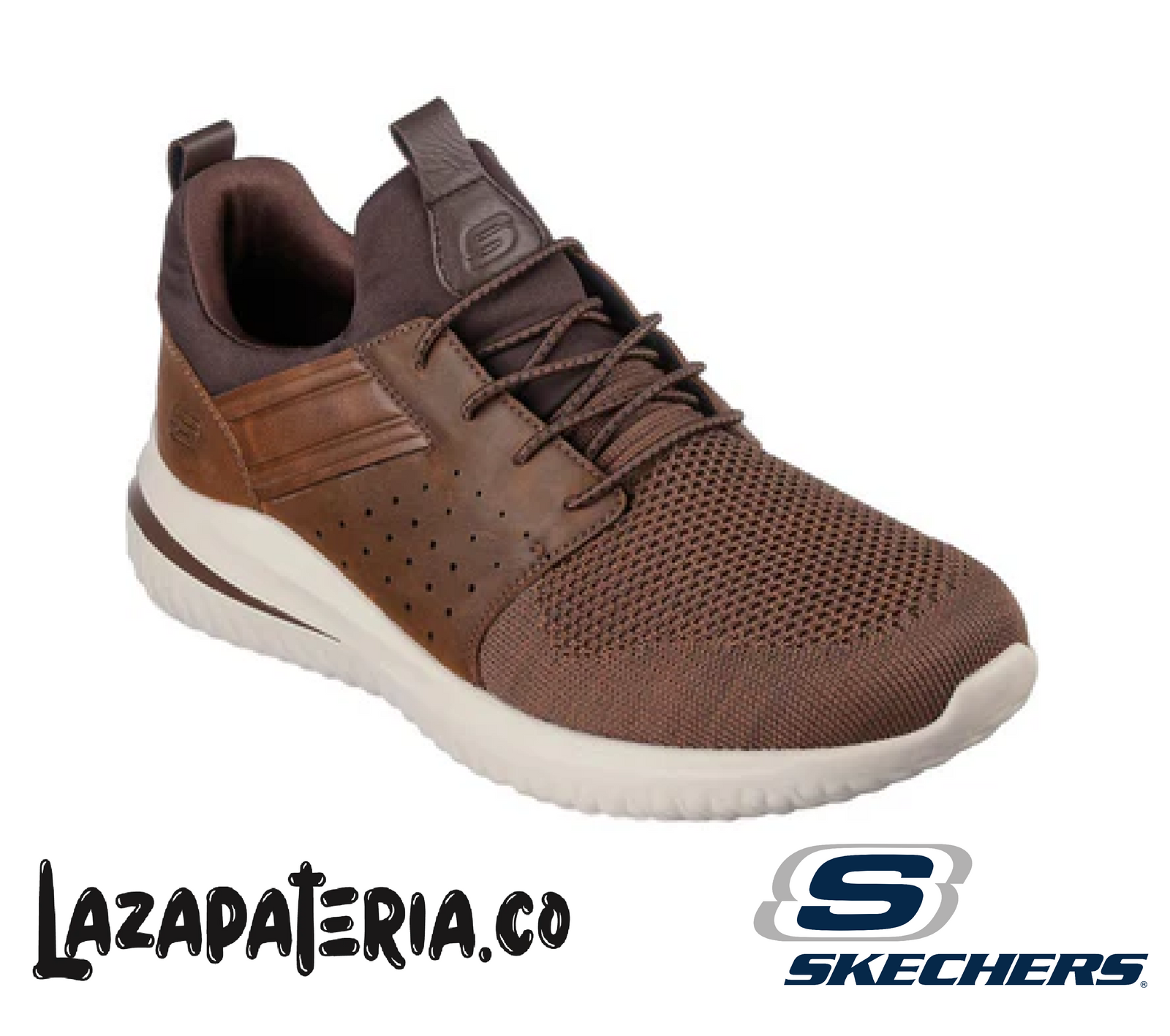 SKECHERS HOMBRE DELSON CAFÉ C21P0238CDB