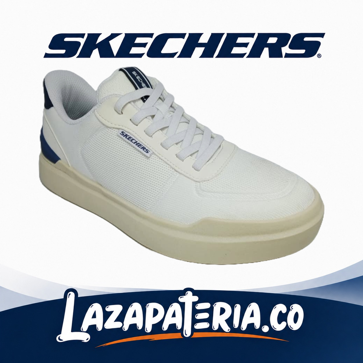 SKECHERS HOMBRE OWEN BLANCO C21P1238WHT