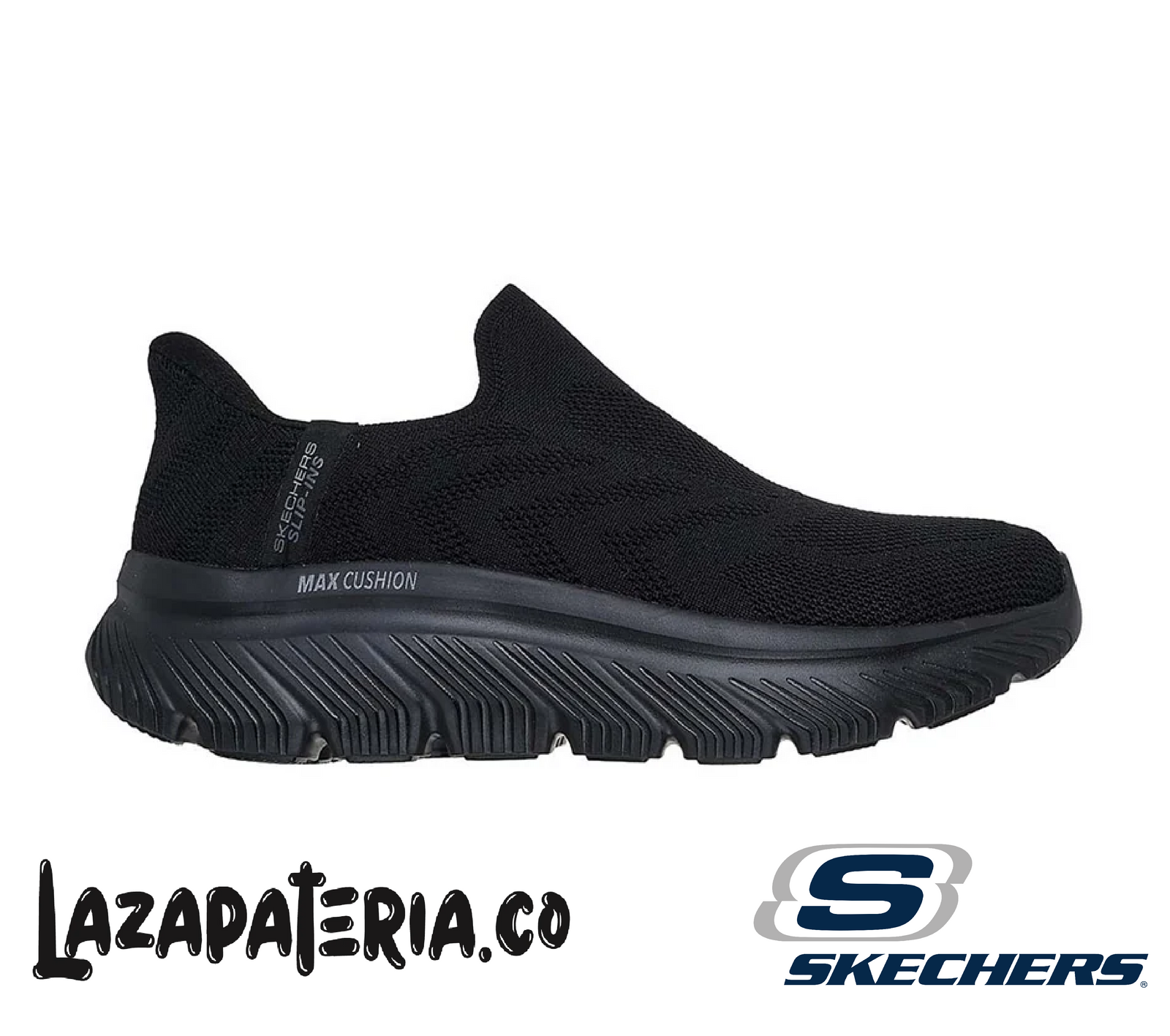 SKECHERS HOMBRE SLIP-INS NEGRO C21P7131BBK