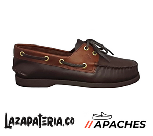 APACHES HOMBRE CP21 CAFÉ X AMARETO SUELA CAFÉ OSCURA