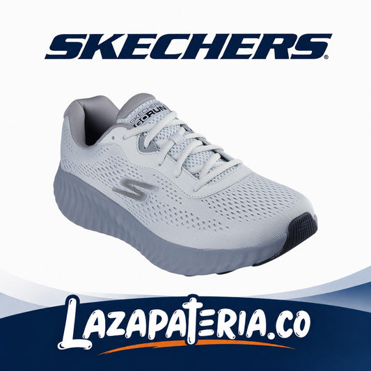 Tenis Skechers GO RUN NOW - Lightdrive Hombre Gris Carbón C22P0382GYCC