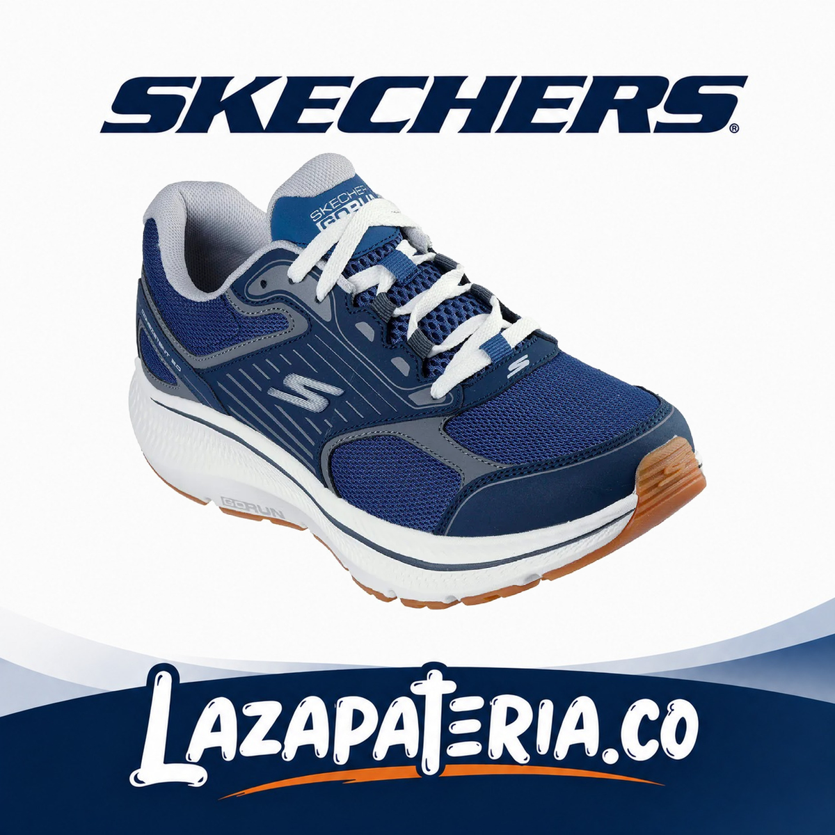 SKECHERS HOMBRE GORUN AZUL NAVY C22P0866NVY