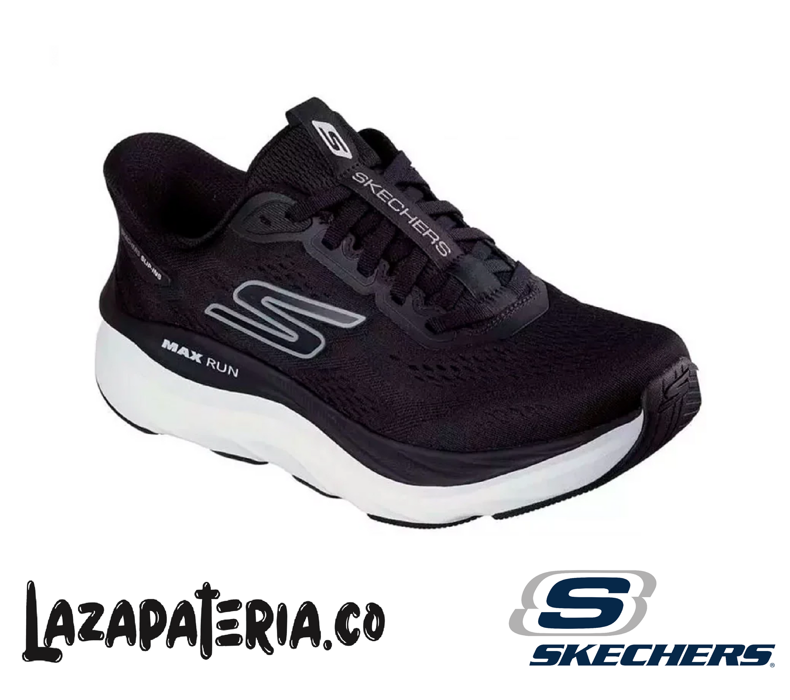 SKECHERS HOMBRE SLIP-INS NEGRO C22P1000BKW