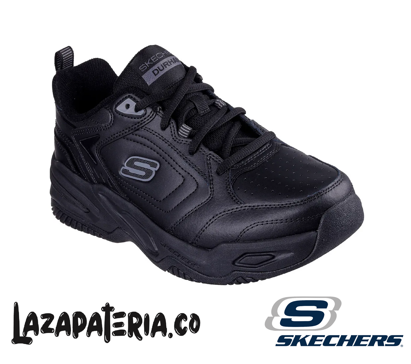 SKECHERS HOMBRE DURHAM NEGRO C23P2730BBK