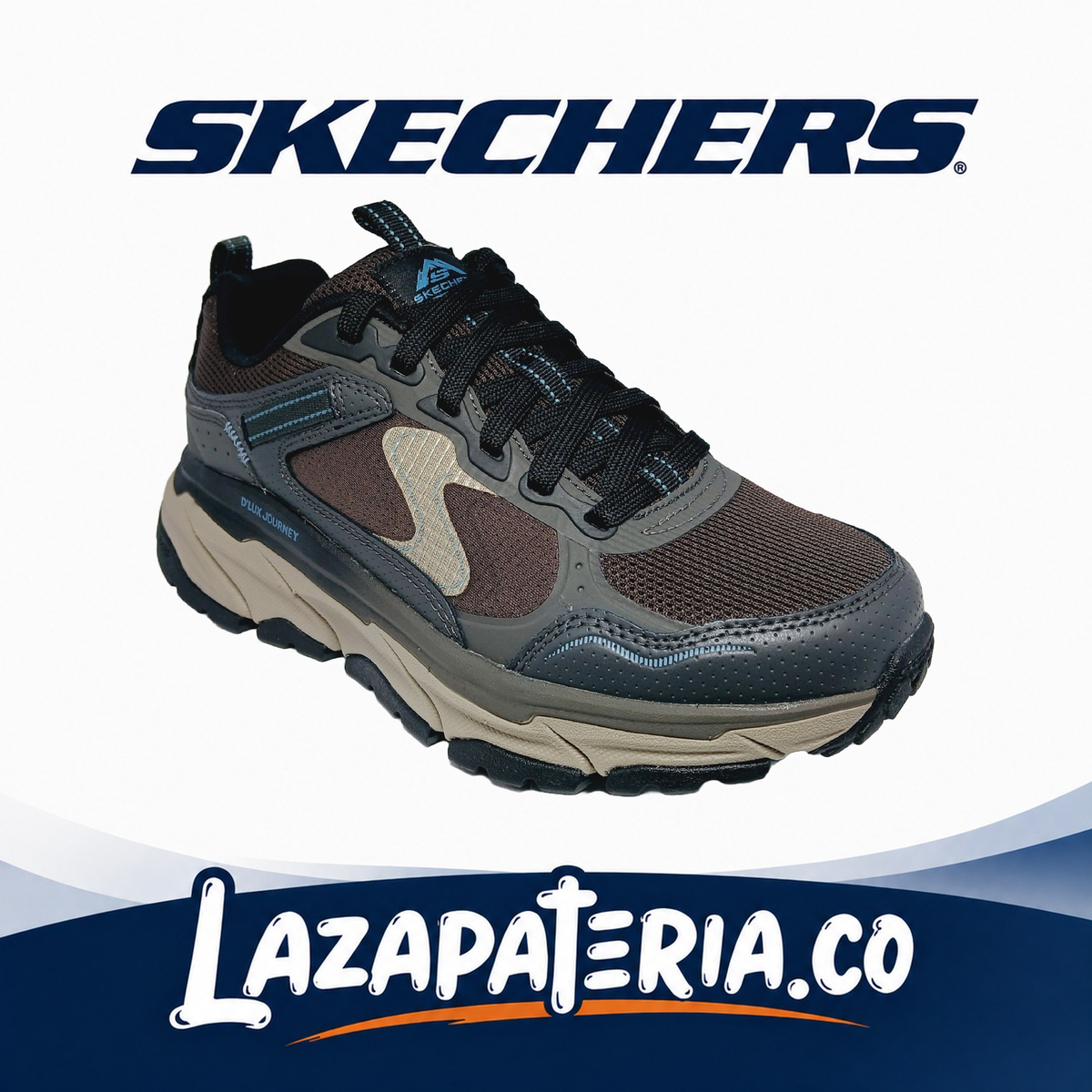 SKECHERS HOMBRE D'LUX JOURNEY MULTICOLOR C23P7415BRMT