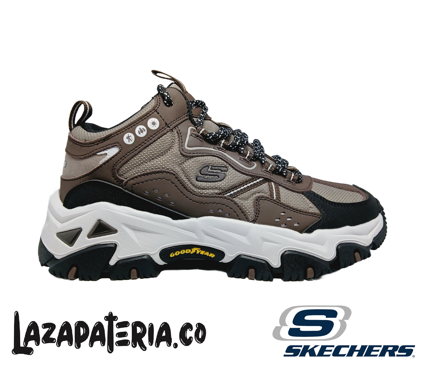 SKECHERS HOMBRE C23P7422BRBK