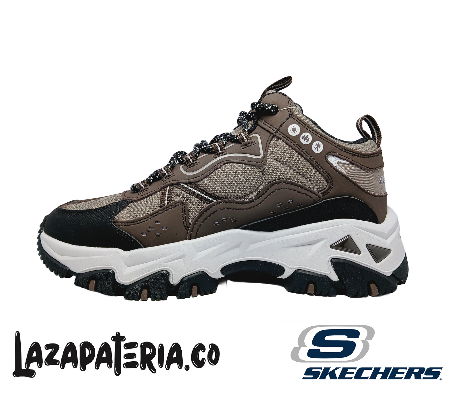 SKECHERS HOMBRE C23P7422BRBK