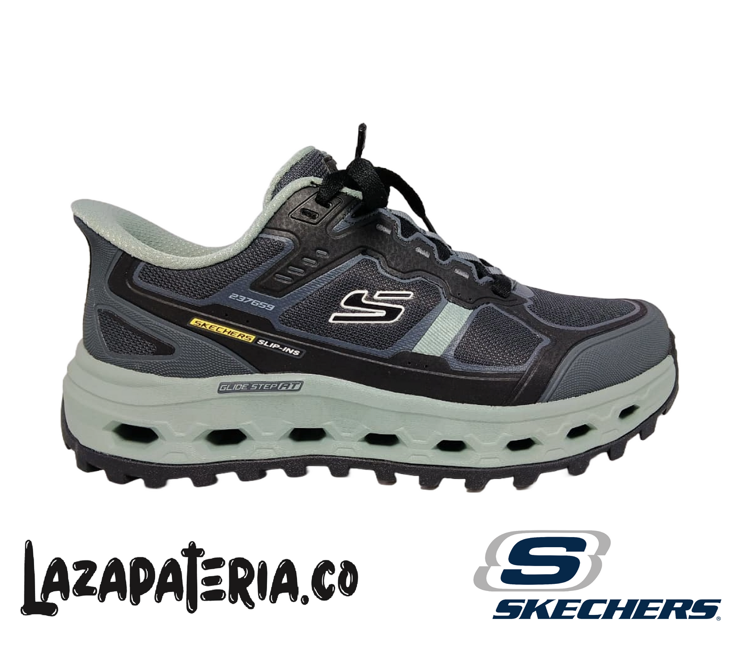 SKECHERS HOMBRE C23P7659BKMT