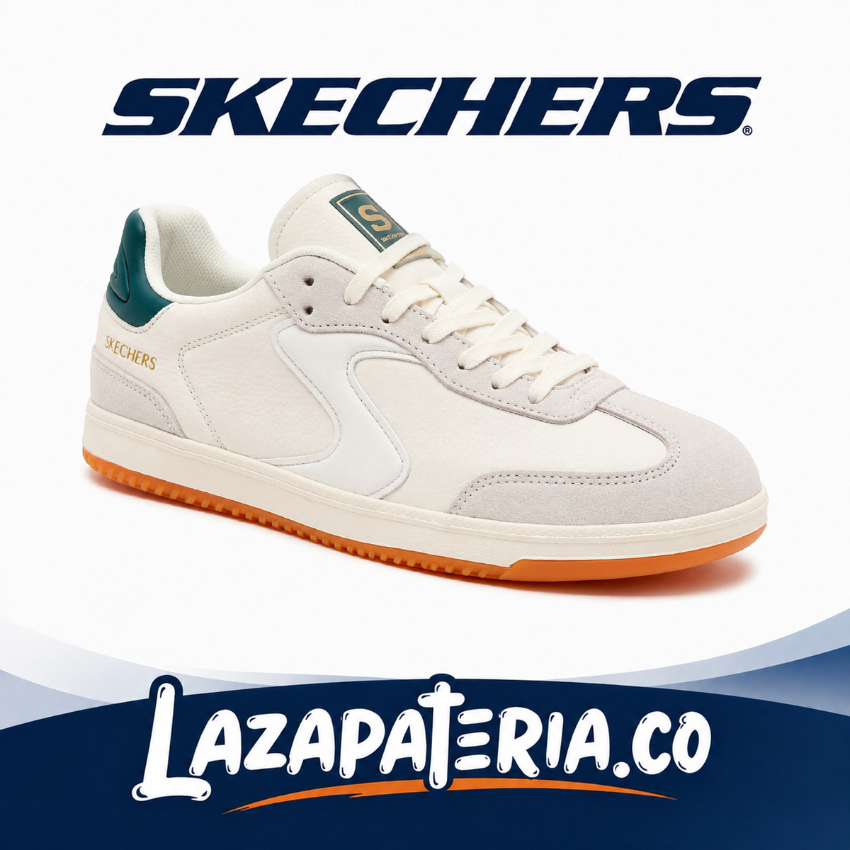 SKECHERS HOMBRE HOTSHOT BLANCO C25P4162OWGN