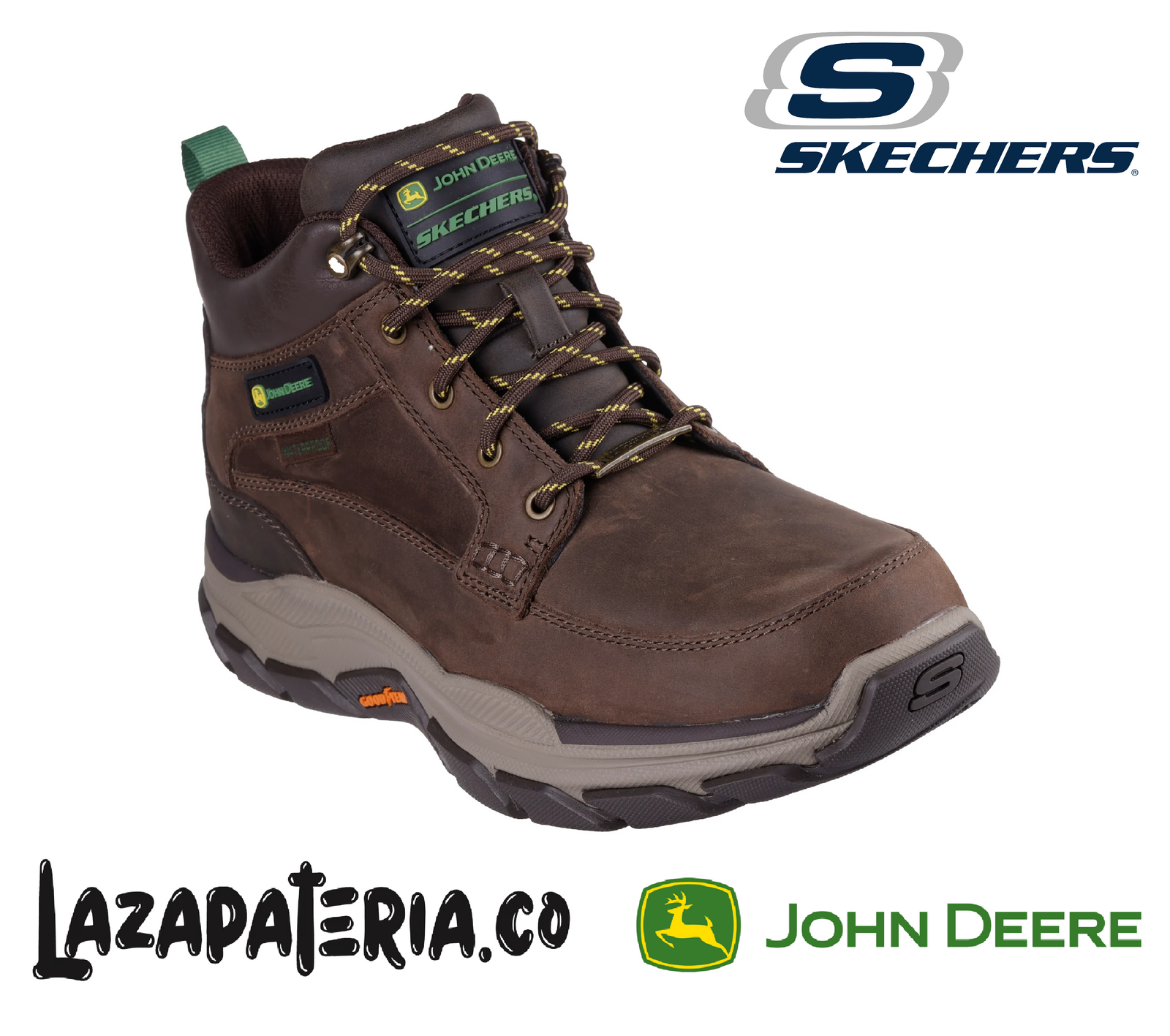 SKECHERS HOMBRE RESPECTED CAFÉ C25P6003COC